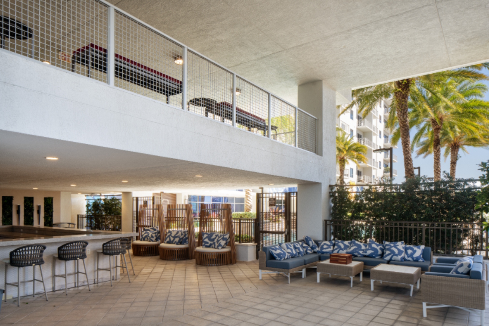 Outdoor lounge